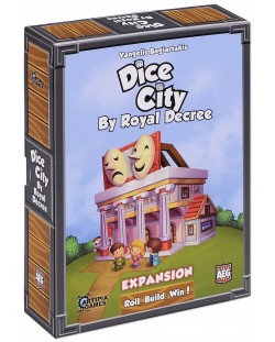 Разширение за настолна игра Dice City: By Royal Decree