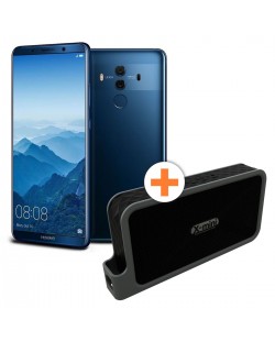 Смартфон Huawei Mate 10 Pro - Син + подарък X-Mini EXPLORE PLUS Portable Speaker - черна