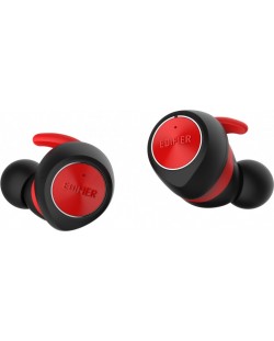 Безжични слушалки Edifier - TWS 3, червени