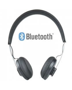 Слушалки с микрофон Microlab T3 - Bluetooth, безжични, черни