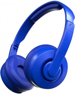 Безжични слушалки с микрофон Skullcandy - Casette, сини