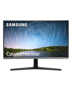 Монитор Samsung C27R500FHU - 27", Curved, VA, сив (разопакован)