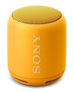Мини колонка Sony SRS-XB10 - жълта