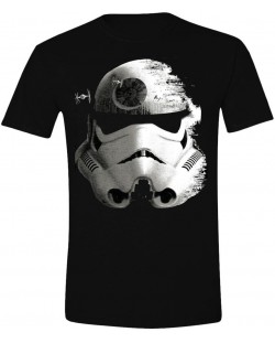 Тениска Star Wars - Death Star Trooper, черна, размер M