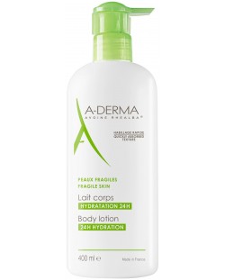 A-Derma Essentiel Care Хидратиращо мляко за тяло, 400 ml