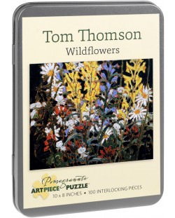 Пъзел Pomegranate от 100 части - Диви цветя, Том Томсън