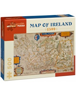 Пъзел Pomegranate от 500 части - Карта на Ирландия от 1599 г.