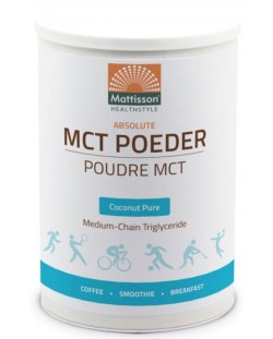 Absolute MCT Powder, 330 g, Mattisson Healthstyle