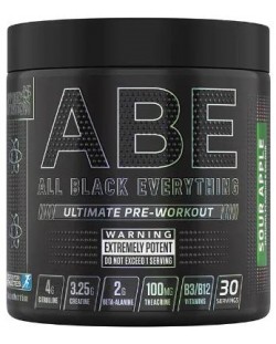 ABE Ultimate Pre-Workout, Sour Apple, 315 g, Applied Nutrition