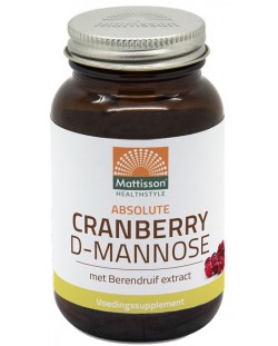 Absolute Cranberry D-Mannose, 90 таблетки, Mattisson Healthstyle