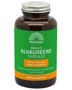 Absolute AlkaGreens, 180 капсули, Mattisson Healthstyle