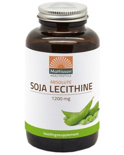 Absolute Soja Lecithine, 1200 mg, 90 капсули, Mattisson Healthstyle