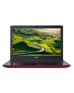 Acer Aspire E5-575G, Intel Core i3-7100U (up to 2.40GHz, 3MB), 15.6" FullHD (1920x1080) Anti-Glare, HD Cam, 4GB DDR4, 1TB HDD, DVD+/-RW, nVidia GeForce 940MX 2GB DDR5, 802.11ac, BT 4.1, Linux, Rococo Red