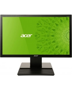Монитор Acer - V196HQL Ab, 19", 5ms, TN, 1366 x 768, бял (разопакован)