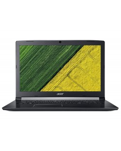 Лаптоп Acer Aspire 5, Intel Core i3-7130U - 17.3" HD+, Черен
