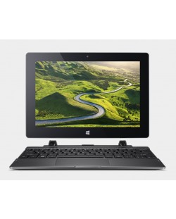 Acer Switch One SW1-011, 10.1" HD (1280x800) IPS Touch Glare, Intel Atom x5-Z8300 (up to 1.84GHz, 2MB), HD Cam, 2GB DDR3L, 32GB eMMC, Intel HD Graphics, 802.11n, BT 4.0, Keyboard, MS Windows 10, Black