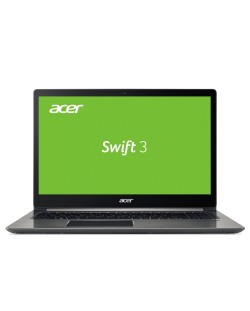 Acer Aspire Swift 3 Ultrabook, Intel Core i7-7500U (up to 3.50GHz, 4MB), 15.6" FullHD (1920x1080) IPS Anti-Glare, HD Cam, 8GB DDR4, 1TB HDD, nVidia GeForce 940MX 2GB DDR5, 802.11ac, BT 4.1, MS Windows 10 Home, Sparkly Silver