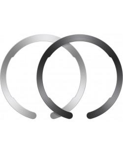 Адаптер ESR - HaloLock Universal Ring, 2 броя, черен/сребрист