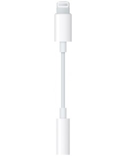 Адаптер Apple  - Lightning/жак 3.5 mm, бял