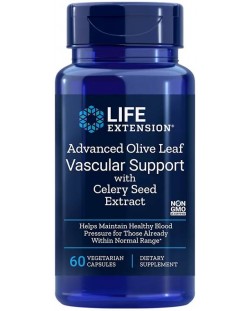 Advanced Olive Leaf Vascular Support, 60 веге капсули, Life Extension