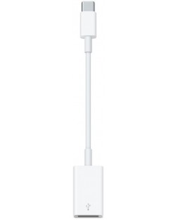Адаптер Apple - mj1m2zm/a, USB-C/USB-A, бял