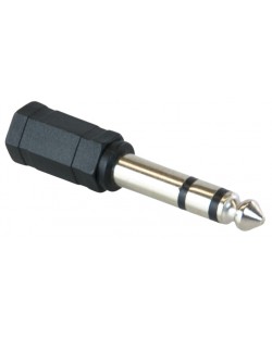 Адаптер Master Audio - HY1714, 3.5 mm/6.3 mm, черен