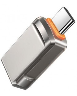 Адаптер Xmart - OTG, USB-A/USB-C, сребрист