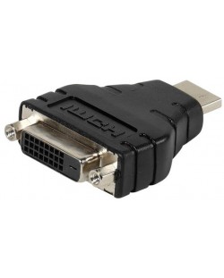 Адаптер Vivanco - 47075, HDMI/DVI, черен
