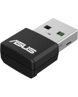 Адаптер ASUS - USB-AX55 Nano, 1.8Gbps, черен