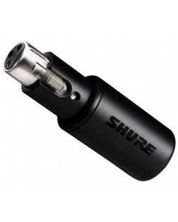 Адаптер за микрофон Shure - MVX2U, XLR/USB, черен