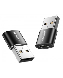 Адаптер JoyRoom - S-H152, USB-C/USB-A, 2 броя, черен
