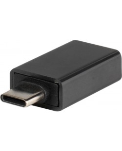 Адаптер Vivanco - 45352, USB-C/USB-A, черен