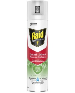 Raid Essentials Аерозол срещу пълзящи насекоми CIK, 400 ml
