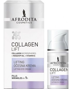 Afrodita Collagen Lift Околоочен лифтинг крем, 15 ml