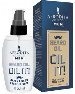 Afrodita Cosmetics Men Олио за брада, 50 ml