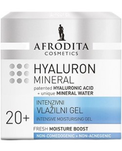 Afrodita Hyaluron Mineral Интензивно хидратиращ гел, 20+, 50 ml