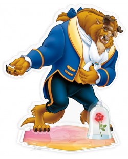 Акрилна фигура ABYstyle Disney: Beauty & The Beast - Beast, 10 cm