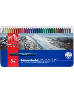 Акварелни пастели Caran d'Ache Neocolor II - 84 цвята