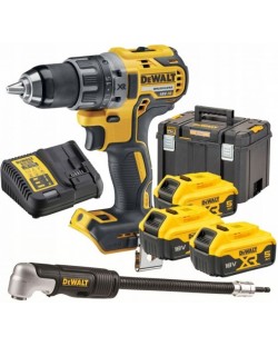 Акумулаторен винтоверт DeWALT - DCD791P3A-QW, 18V, 460W, 3x5.0 Ah