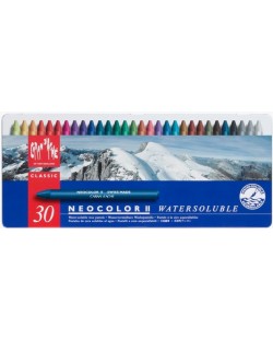 Акварелни пастели Caran d'Ache Neocolor II - 30 цвята