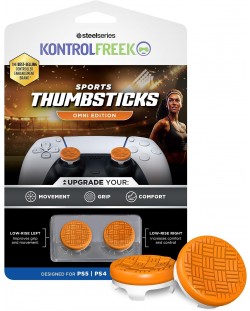 Аксесоар KontrolFreek - Performance Thumbsticks Omni, оранжев (PS4/PS5)