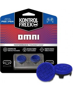 Аксесоар KontrolFreek - Performance Thumbsticks Omni, син (PS4/PS5)
