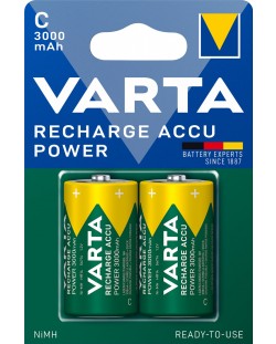 Акумулаторна батерия VARTA - Recharge Accu Power, C, 2 бр.