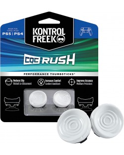 Аксесоар KontrolFreek - Performance Thumbsticks CQC Rush, бял (PS4/PS5)