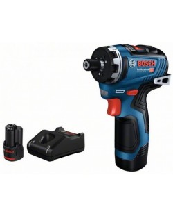 Акумулаторен винтоверт Bosch - ProfessionalGSR 12V-35 HX, 2 x GBA 12V 3.0Ah, GAL 12V-40