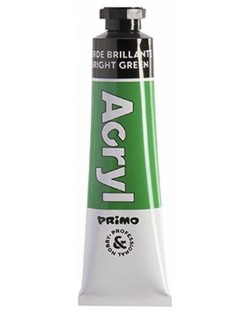Акрилна боя Primo H&P - Светлозелена, 18 ml, в тубичка