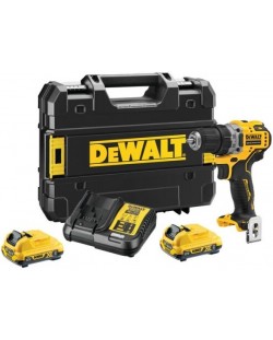 Акумулаторен винтоверт DeWALT - DCD701D2-QW, 12V, 2x2.0 Ah