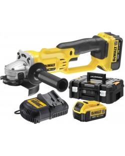 Акумулаторен ъглошлайф DeWALT - DCG412M2-QW, 18V, 2 x 4 Ah Li-Ion