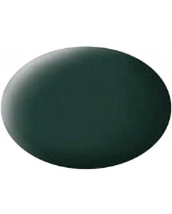 Акварелна боя Revell - Зеленикаво черно, мат (R36140)