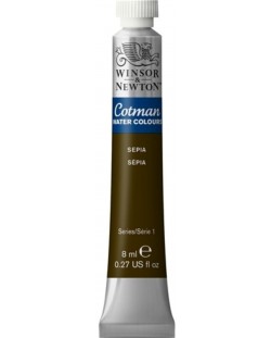 Акварелна боя Winsor & Newton Cotman - Сепия, 8 ml